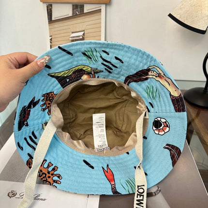 LOEWE 26S COTTON BUCKET HAT STYLE 109
