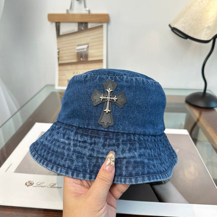 CHROME HEARTS 26S DENIM BUCKET HAT STYLE 058
