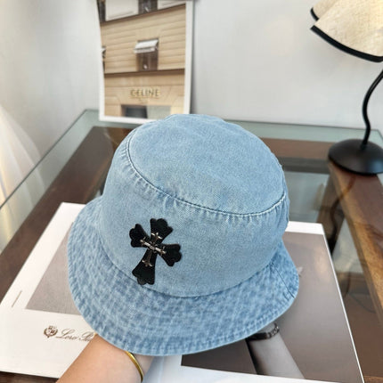CHROME HEARTS 26S DENIM BUCKET HAT STYLE 055