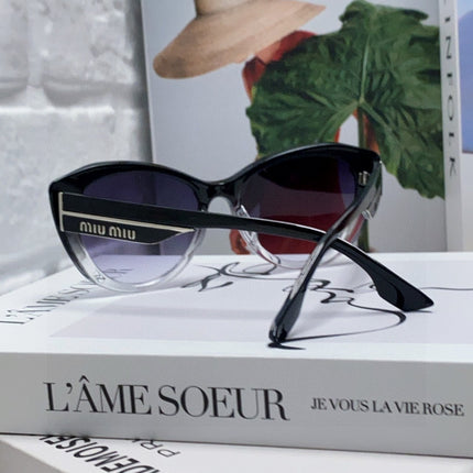 GLIMPSE SUNGLASSES 576813 IN BLACK AND CLEAR ACETATE