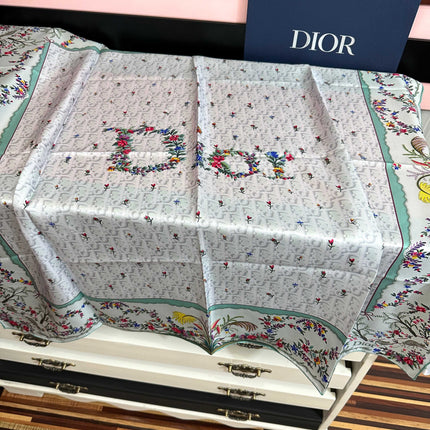 DIOR 26S SCARF 90 IN SILK 424326