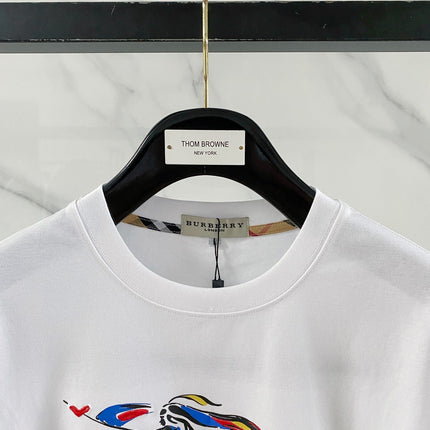 BURBERRY 26S SHORT-SLEEVE CREW-NECK T-SHIRT 465