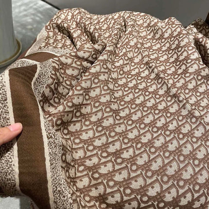 DIOR 26S SCARF 140 IN CASHMERE AND SILK 504491