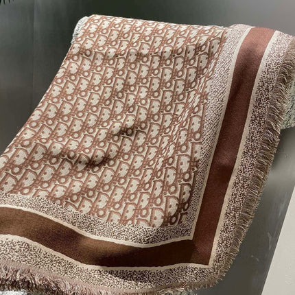 DIOR 26S SCARF 140 IN CASHMERE AND SILK 504491