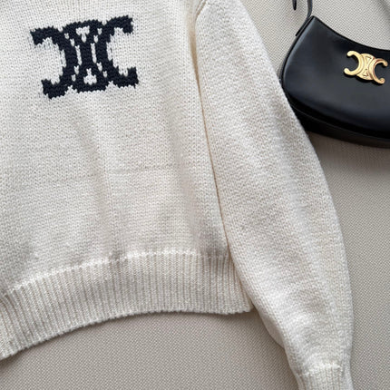 CELINE 26S CREW NECK KNIT SWEATER 563