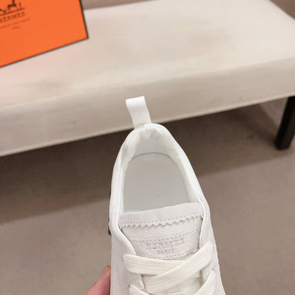 HM BOUNCING SNEAKER WHITE CALFSKIN