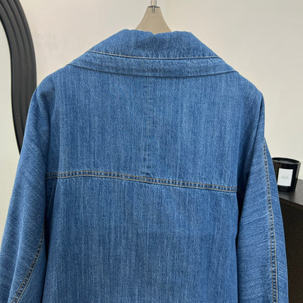 LOEWE 26S DENIM ZIP-UP JACKET 675