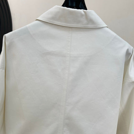 PRADA 26S CROPPED ZIP-UP JACKET 1070