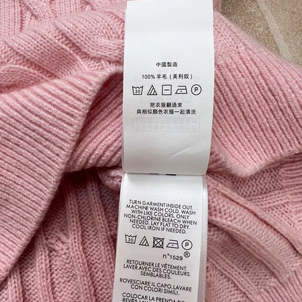 RALPH LAUREN 26S V-NECK CABLE-KNIT VEST 737