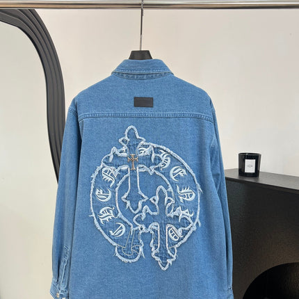 CHROME HEARTS 26S DENIM SHIRT 084
