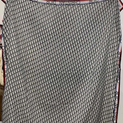 DIOR 26S SCARF 140 IN CASHMERE AND SILK 433906