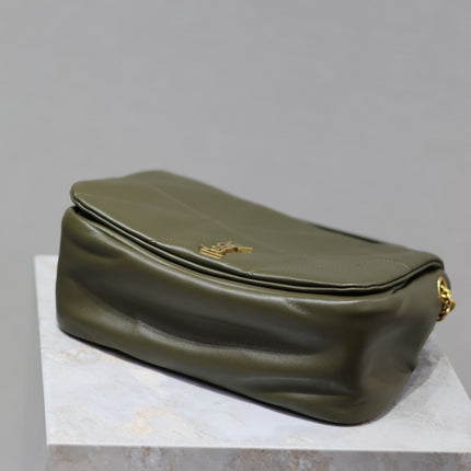 YSL 25S JAMIE 25 IN LIGHT MUSK LAMBSKIN GOLD HARDWARE