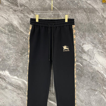 BURBERRY 26S CHECK-TRIM ZIP-UP TRACKSUIT 482