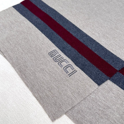 SCARF 180 CM IN HARBOR GRAY CASHMERE 398452