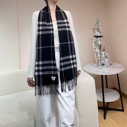 BURBERRY 26S SCARF 168 IN CASHMERE 513379