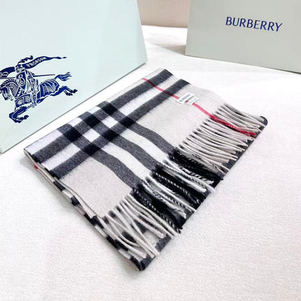 BURBERRY 26S SCARF 168 IN CASHMERE 513381