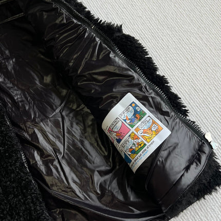 MONCLER 25S DOWN VEST IN BLACK 043