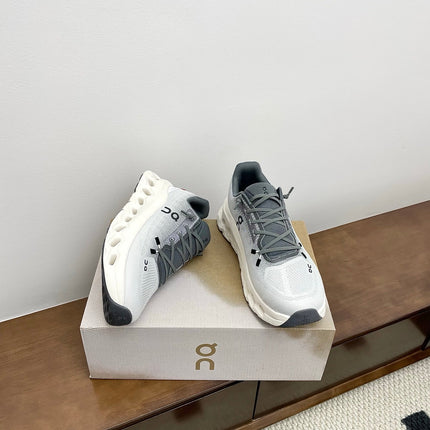LOEWE 26S CLOUDTILT SNEAKER IN LIGHT GREY RECYCLED POLYESTER