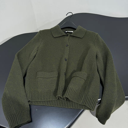 MIUMIU POLO KNIT CARDIGAN STYLE 502