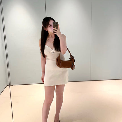 MIUMIU 26S KNIT SLIP DRESS 947