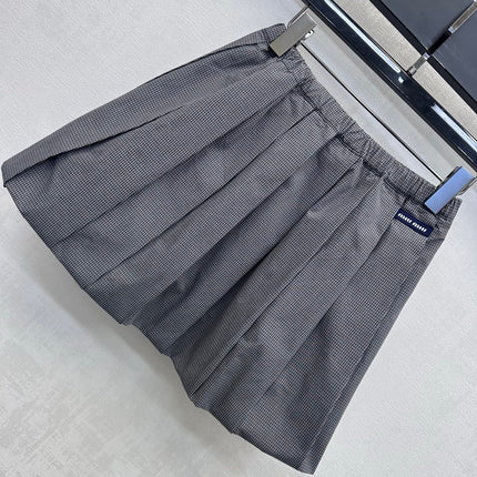 MIUMIU 26S PLEATED MINI SKIRT 1567