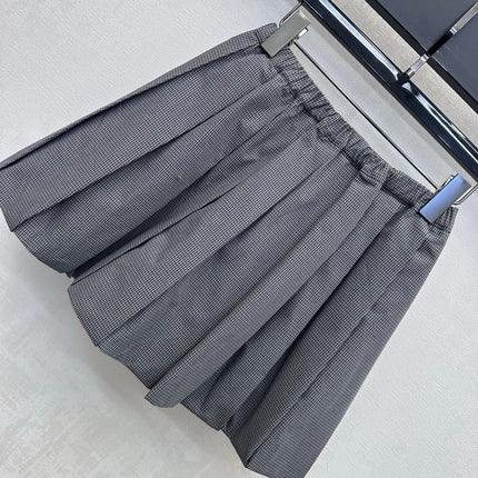 MIUMIU 26S PLEATED MINI SKIRT 1567