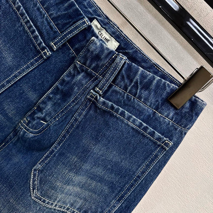 CELINE 26S HIGH-WAIST WIDE-LEG JEANS 650