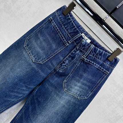 CELINE 26S HIGH-WAIST WIDE-LEG JEANS 650