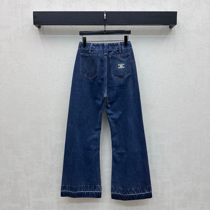 CELINE 26S HIGH-WAIST WIDE-LEG JEANS 650