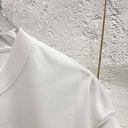 FENDI 26S SHORT-SLEEVE CREWNECK T-SHIRT 576