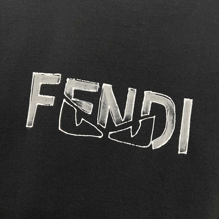FENDI 26S SHORT-SLEEVE CREWNECK T-SHIRT 575