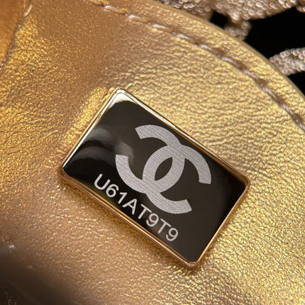 CHANEL 26S MINI SPHERICAL BAG IN MULTICOLOR CRYSTAL-EMBELLISHED