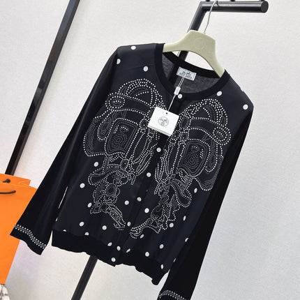 HERMES 26S KNIT CARDIGAN 503