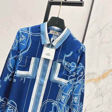 HERMES 25S SILK SHIRT 426