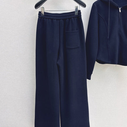 ALO 26S ZIP-UP HOODIE AND FLARED PANTS SET 379