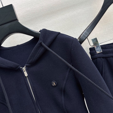 ALO 26S ZIP-UP HOODIE AND FLARED PANTS SET 379