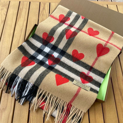 BURBERRY 26S SCARF 180 IN CASHMERE 511079