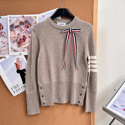 THOM 26S ROUND-NECK KNIT SWEATER 299