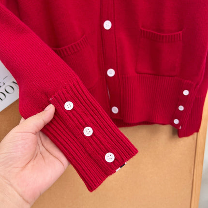 THOM 26S V-NECK KNIT CARDIGAN 288