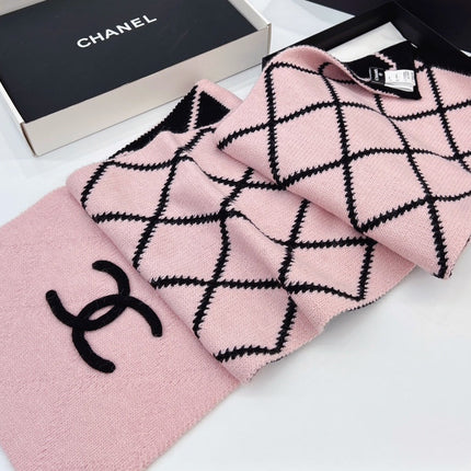 CHANEL 26S SCARF 200 IN WOOL AND CASHMERE 511104