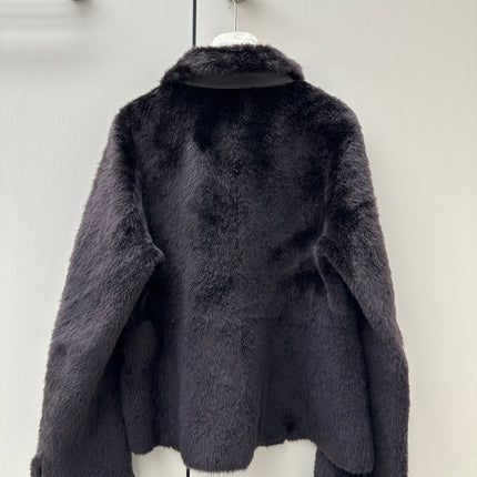 CELINE 26S ZIP-UP FUR JACKET 578