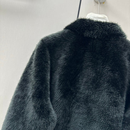 CELINE 26S ZIP-UP FUR JACKET 577