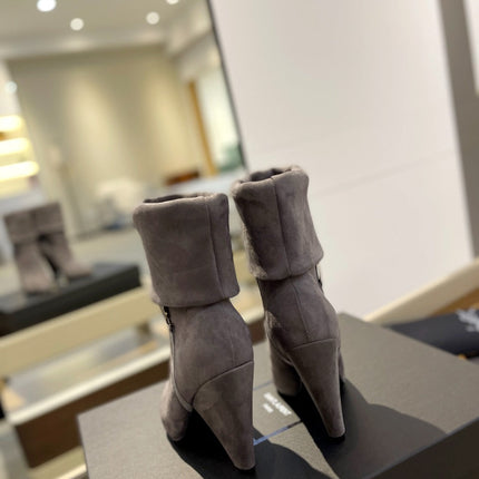 SL NIKI BOOTIES BRICK SUEDE